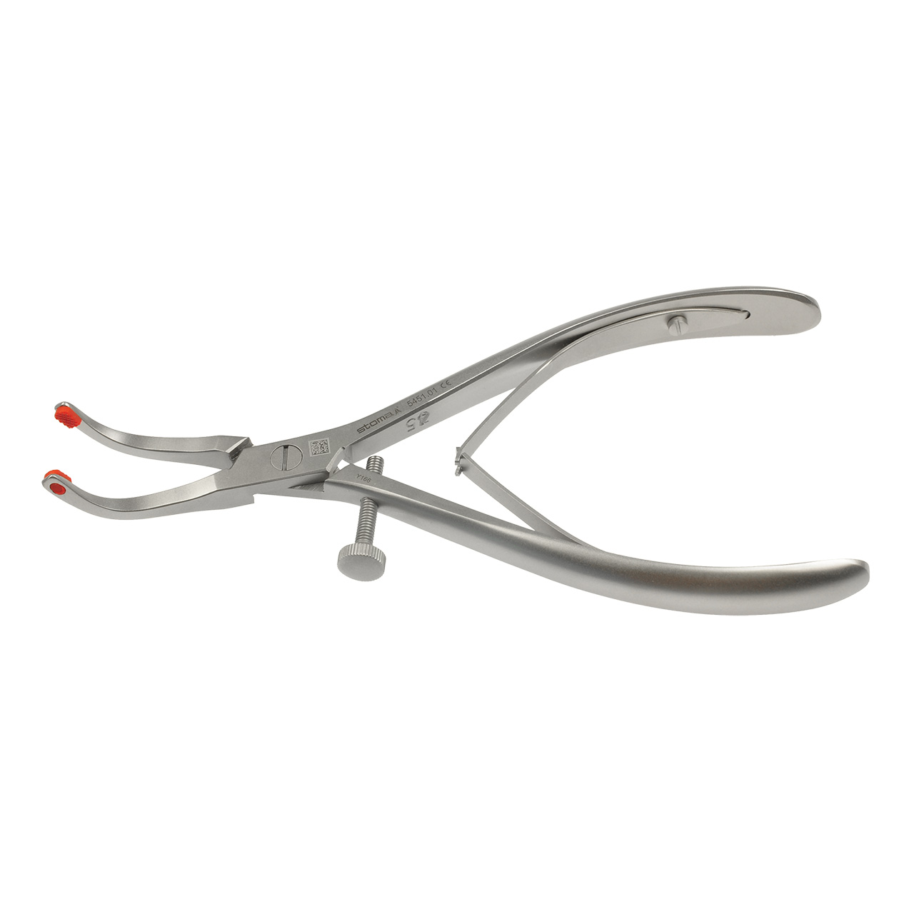 Crown removing forceps with exchangeable rubber jaws