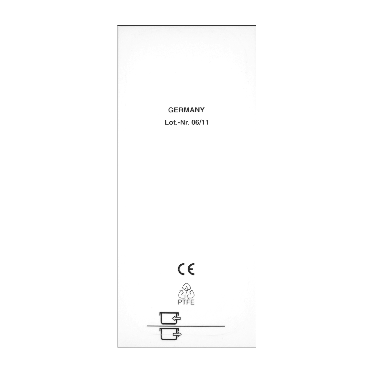 Permanent teflon filters, for container, 2 pieces