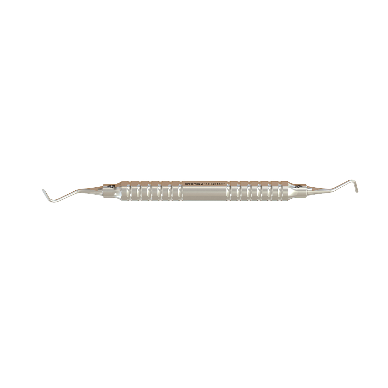 Tunnel instrument, Sculean / Mazzeo, lingual, mini, Fig.5, DE