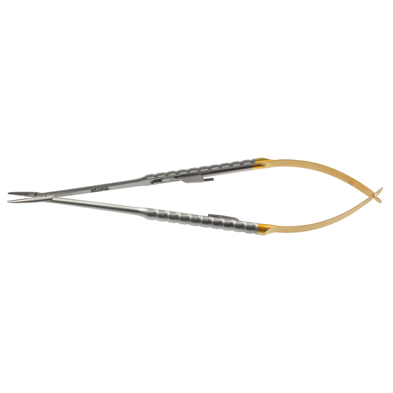 Micro needle holder, Barraquer, TC