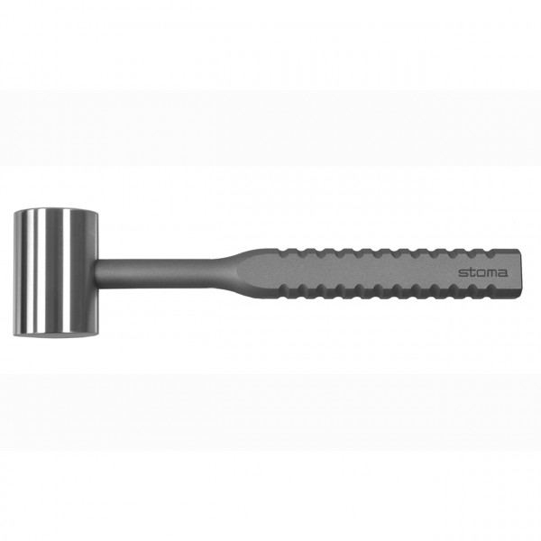 Mallet, Ø 40 mm, 720 g, with coated handle, 24 cm